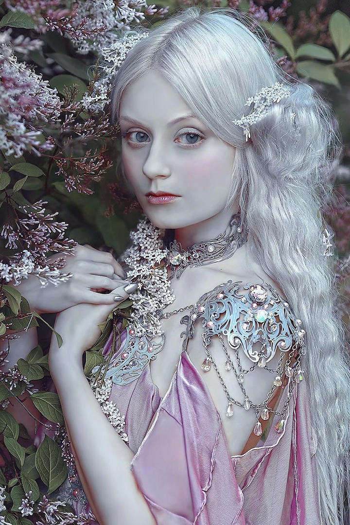 高清欧美气质女生艺术摄影图片