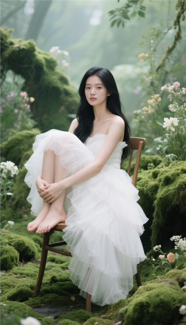 时尚摄影风格美女人像艺术图片