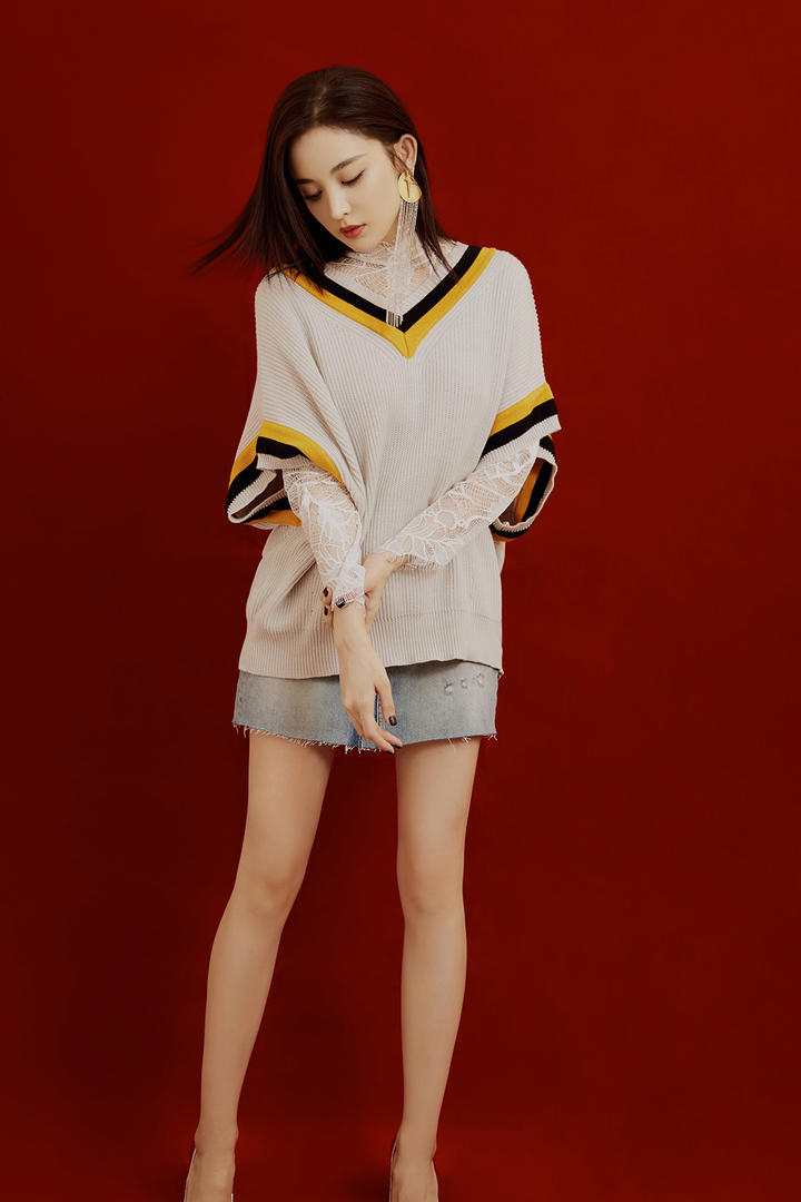 高清长腿美女古力娜扎写真