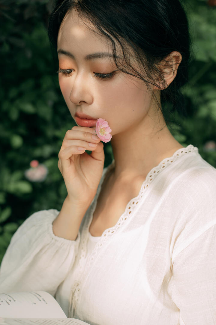 国内清秀气质美女模特唯美人像摄影图片