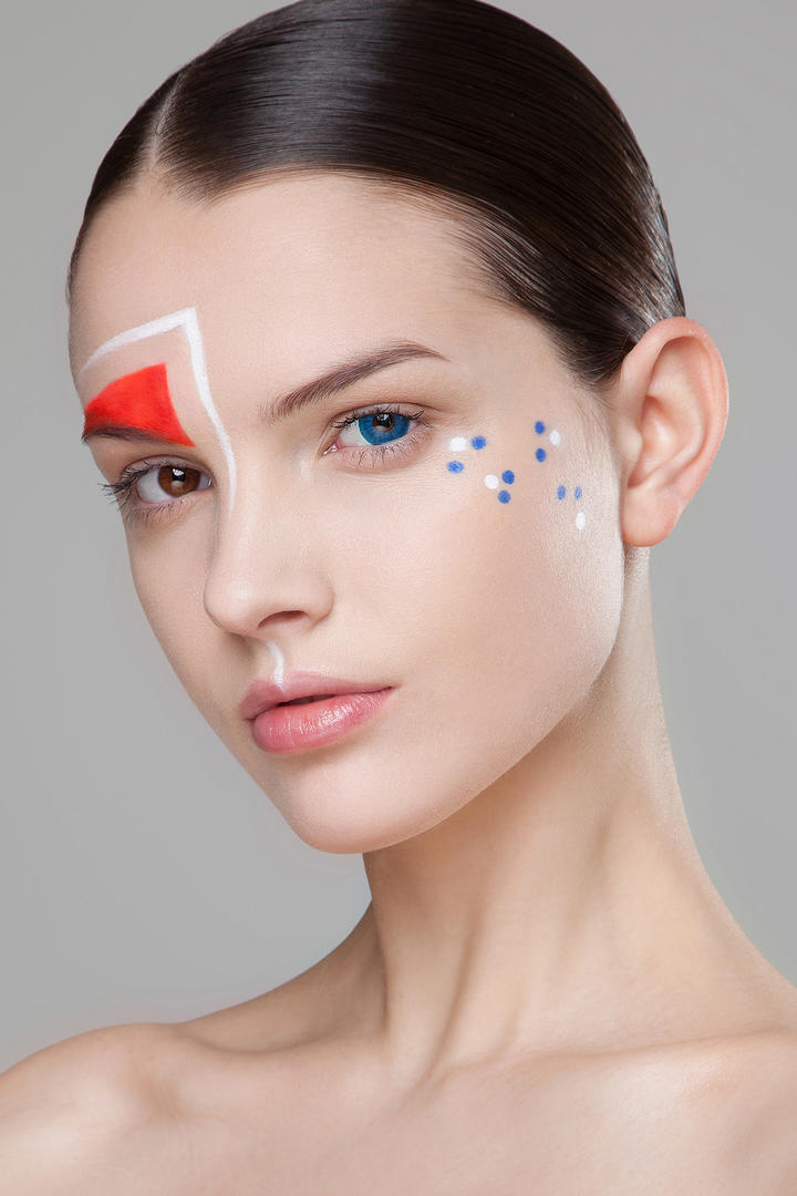 欧美极品美女模特人像艺术摄影图片