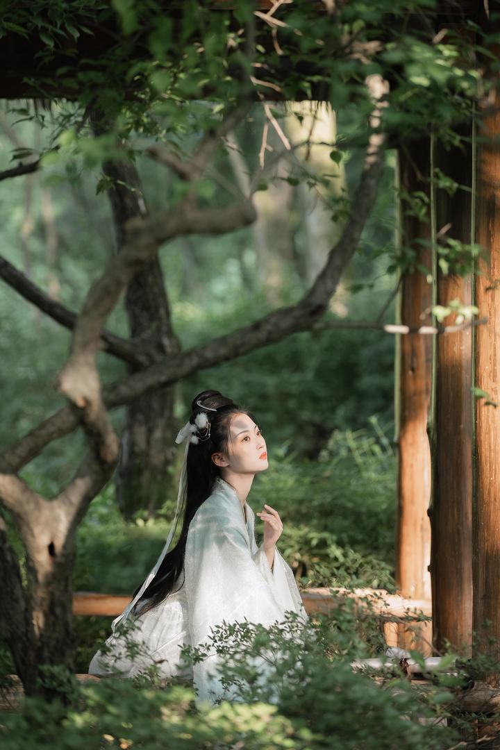 唯美意境汉服女神高清古典美人壁纸图片大全