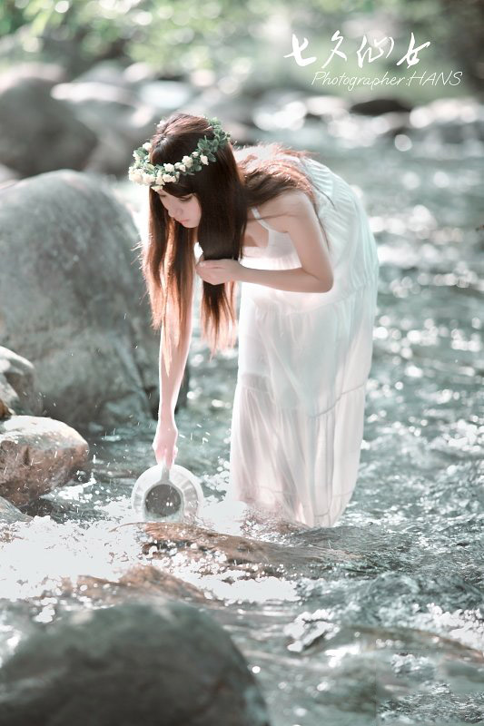 仙女下凡沉鱼落雁