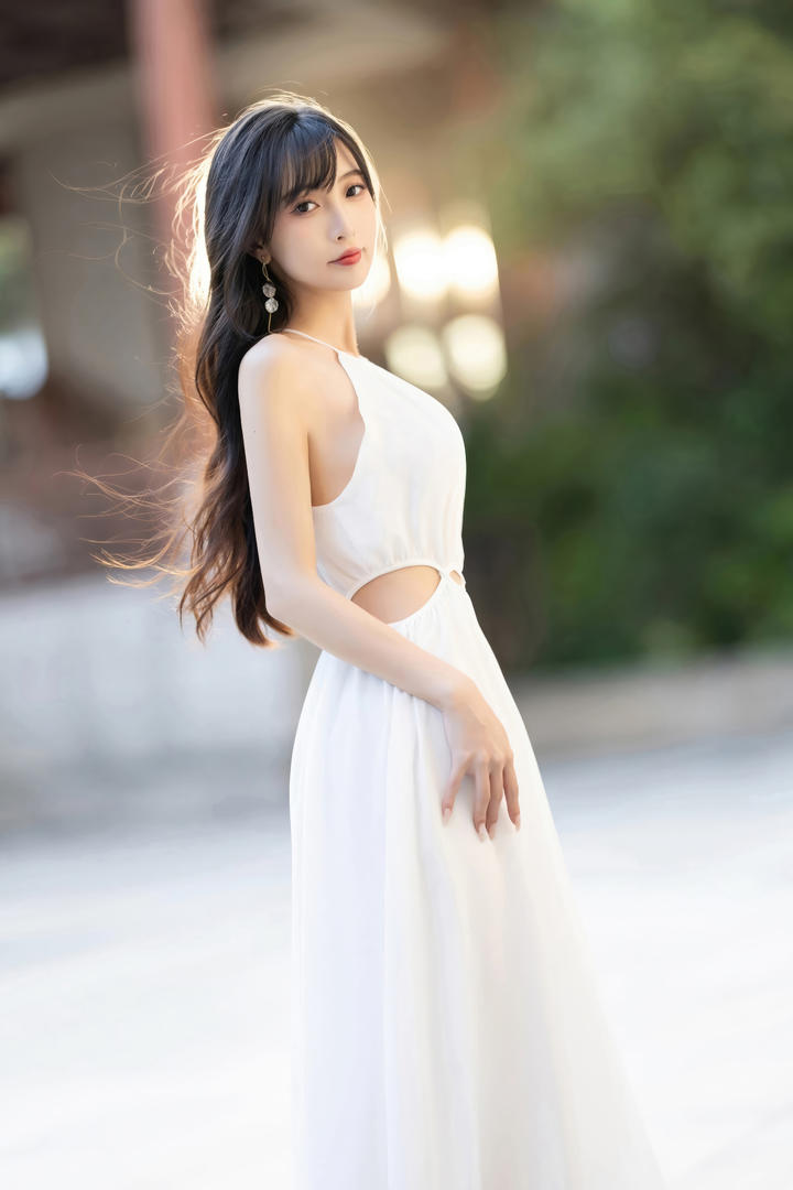 尤果网极品宅男女神林星阑美女街拍图片壁纸大全