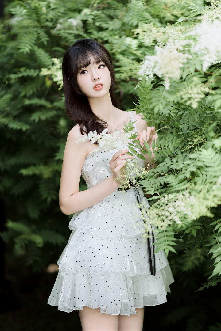 清纯美女摄影图片