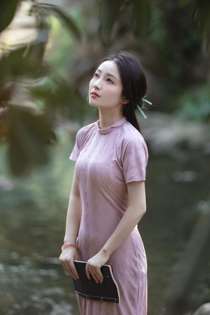 民国清纯知识女青年唯美艺术摄影图片