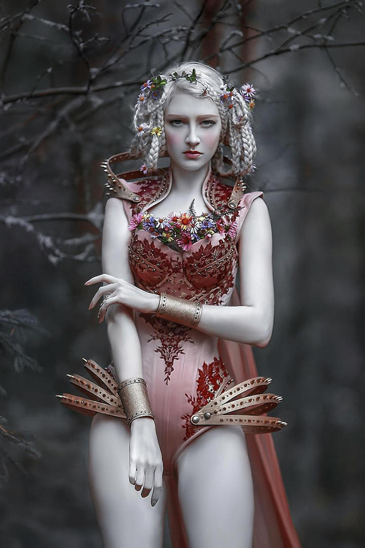 4K高清国外话剧女演员艺术人像摄影图片