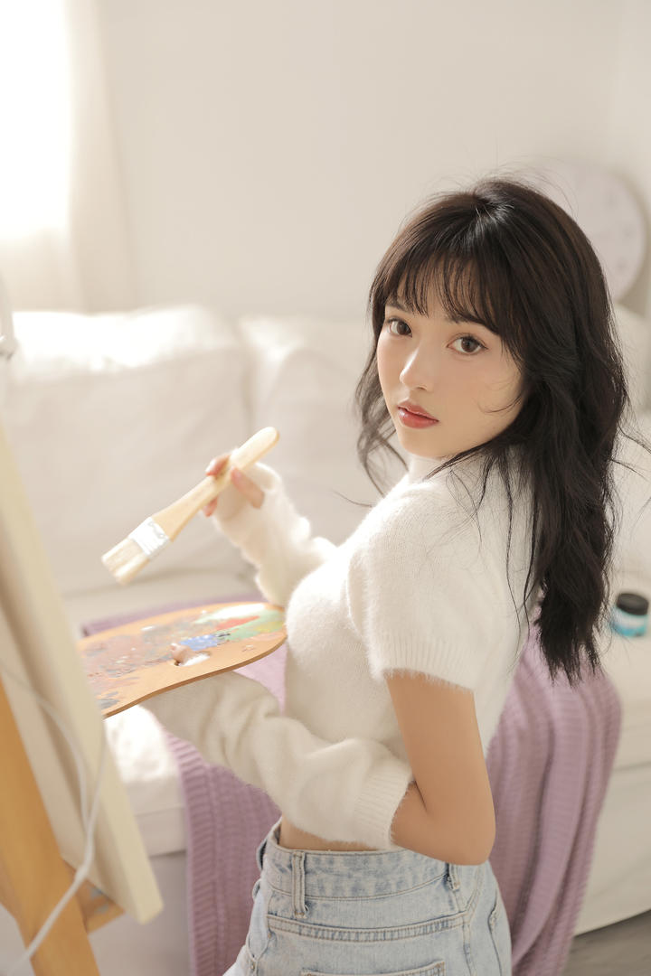 超可爱绘画的美女QQ女生头像图片大全