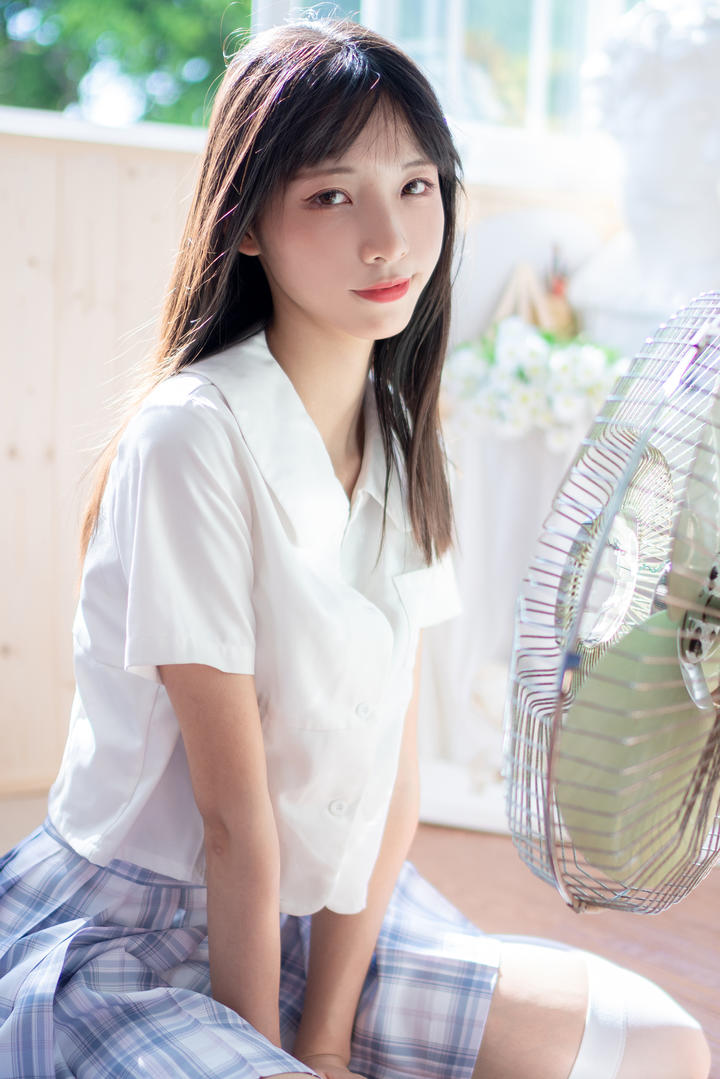 唯美清纯JK校服女孩高清壁纸图片大全