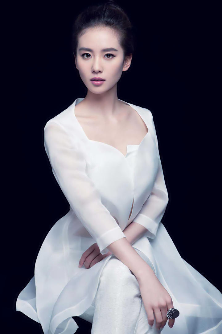 清纯美女明星刘诗诗个人艺术照图片