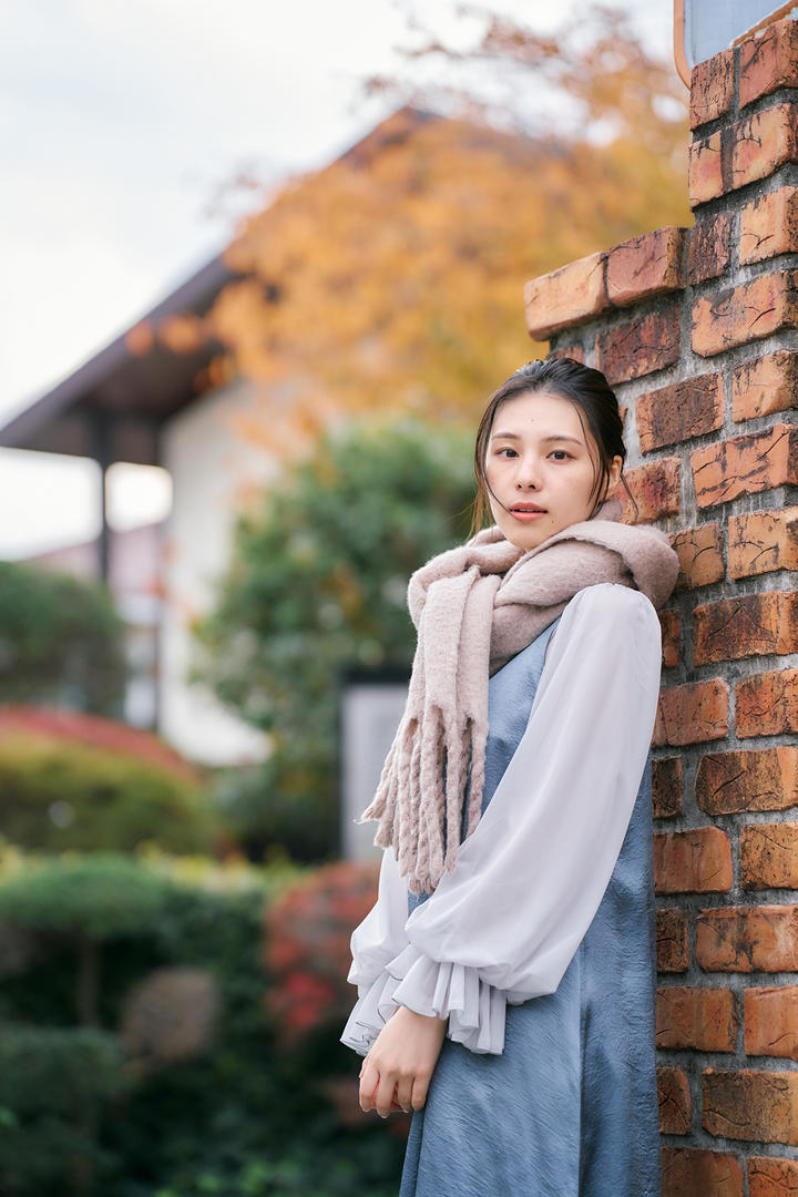 日韩精品文艺范气质美女摄影图片