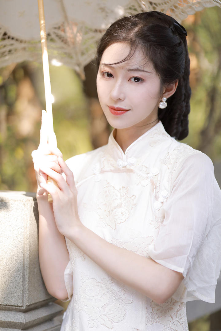 清纯古典东方美女人像艺术摄影图片