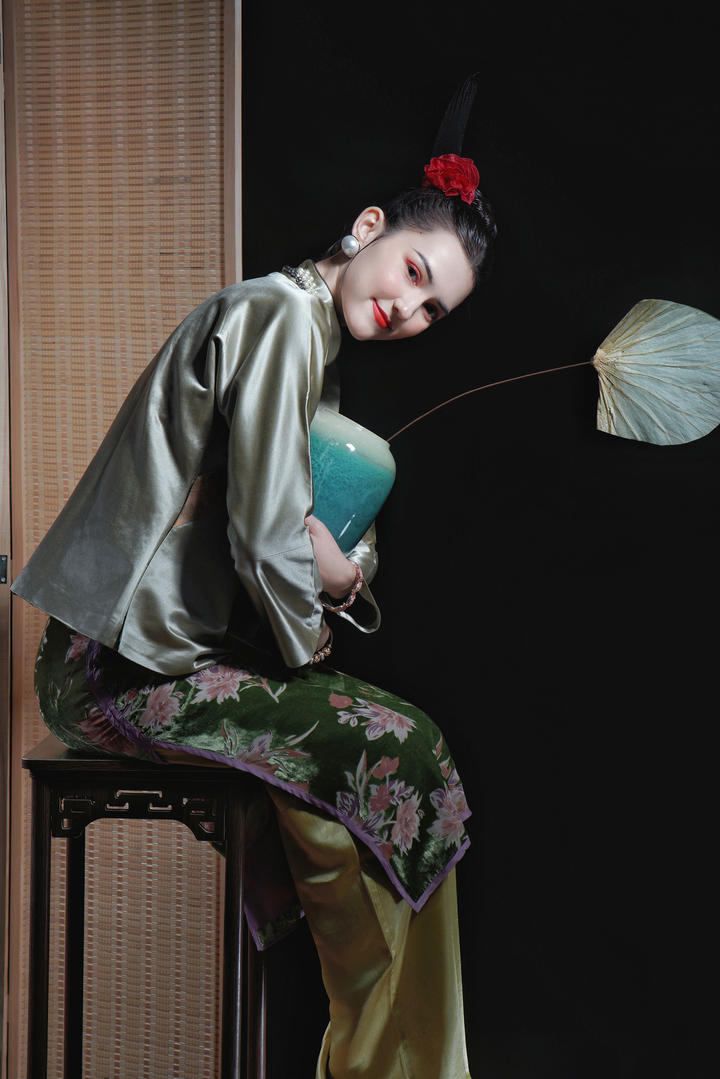 中国古风美女摄影图片