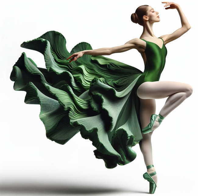 欧美芭蕾舞演员艺术写真照摄影图片