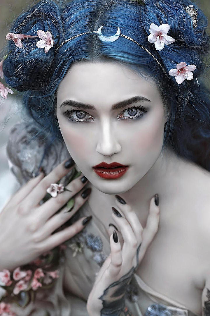 超高清国外艺术人像摄影图片集