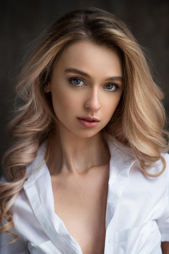 高清欧美清纯美女肖像艺术写真