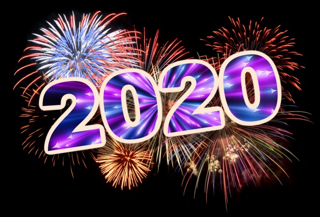 你好2020元旦新年设计