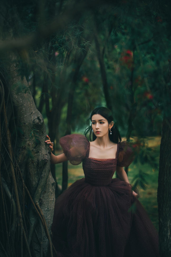 哈尼克孜艺术照