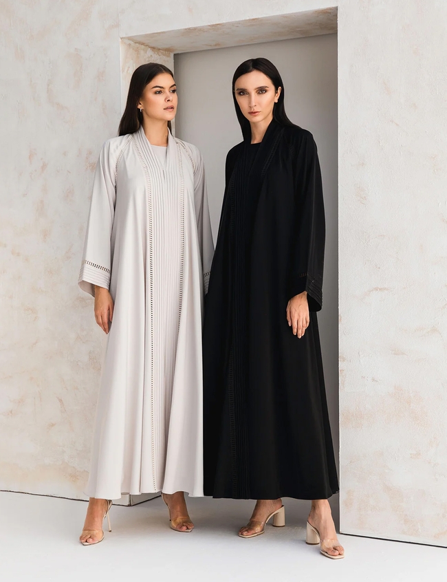 黑白时尚穿搭闺蜜美女写真图片