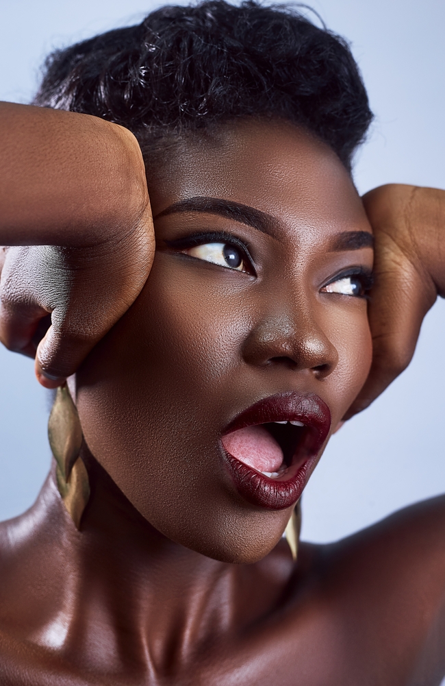 非洲黑人美女人像写真艺术摄影图片