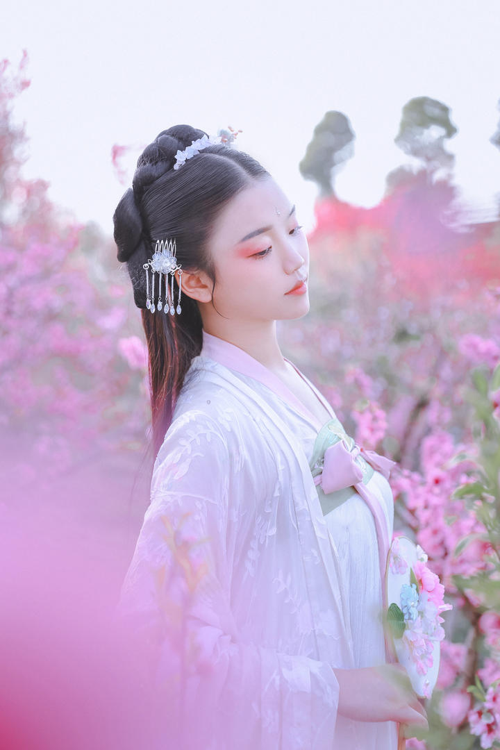 超高清中国古装清纯美女摄影图片