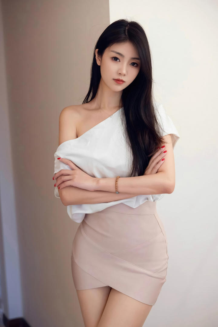 性感包臀裙女神可乐798艺术摄影写真图片