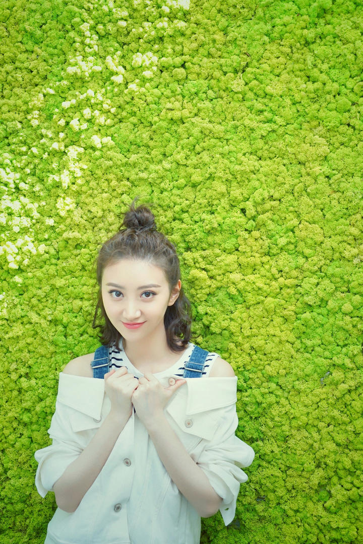 超甜美女明星景甜高清壁纸图片