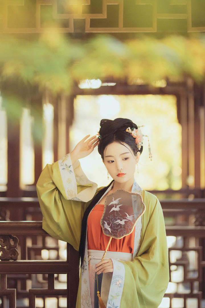 古装汉服小仙女唯美意境摄影美女壁纸图片