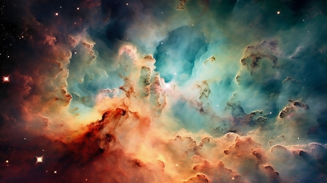 唯美宇宙星云天文摄影图片